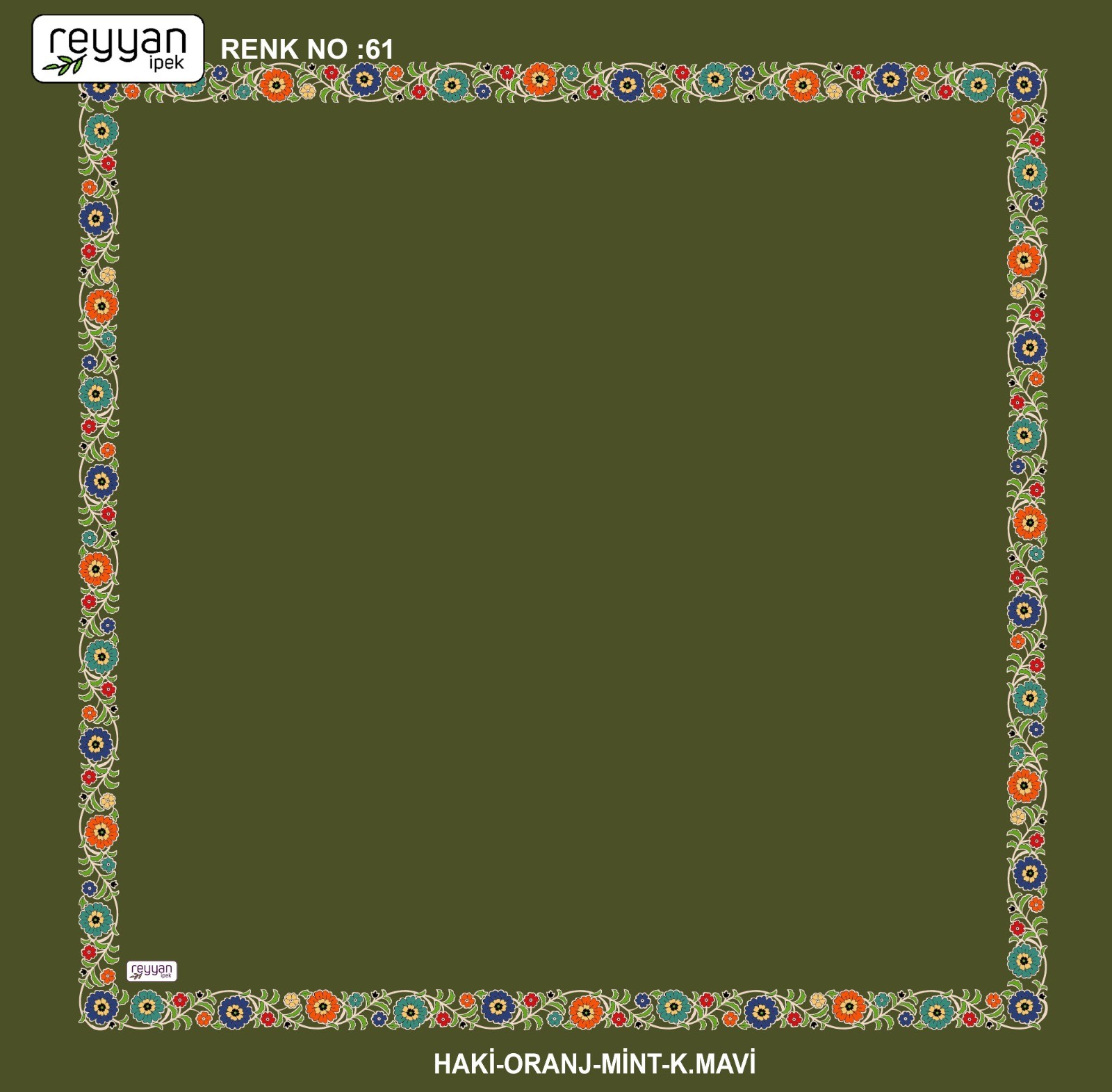 Reyyan İçiboş Yazma - Renk No: 61