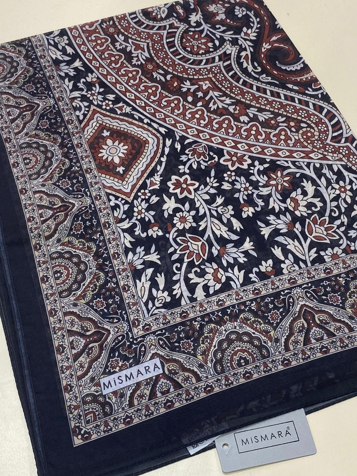 Mismara Pamuk İpek Şal - Azura - 07