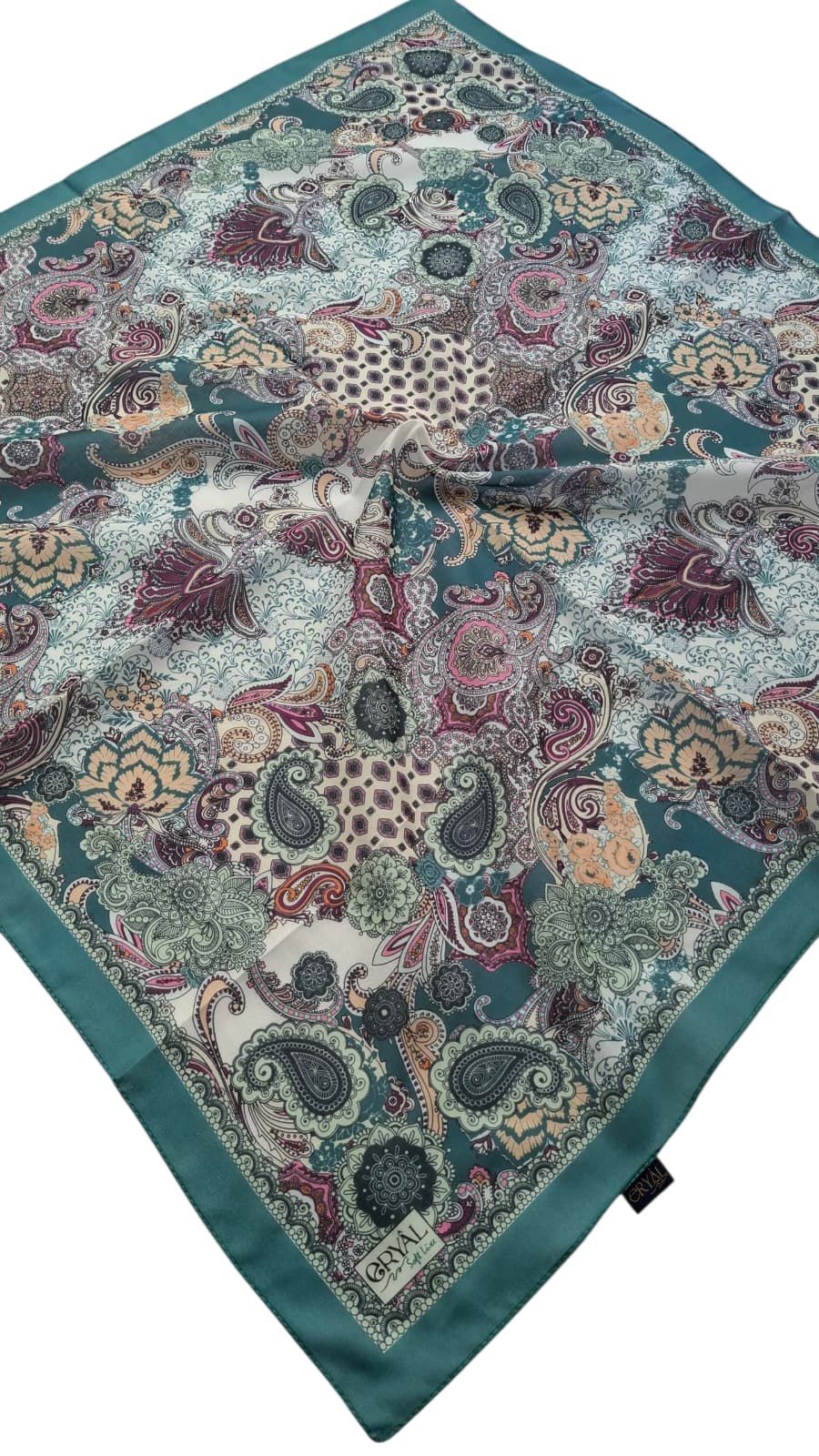 Eryal Lüx Soft Eşarp - Osmanlı Deseni - 15