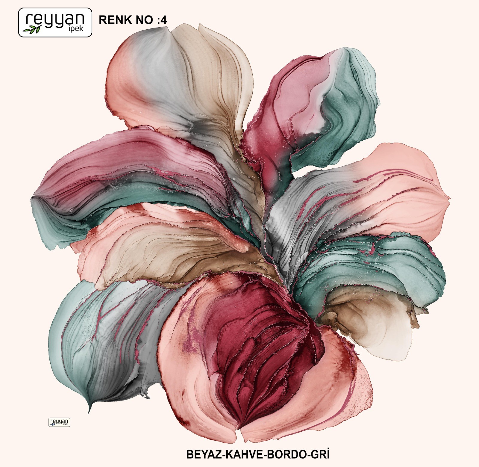 Reyyan Desenli Yazma *70 - Renk No: 4