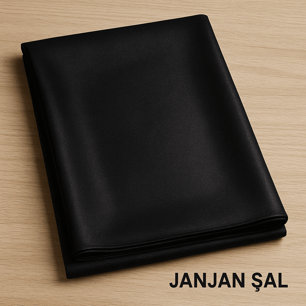 Eyfel Jan Jan Şal - Siyah