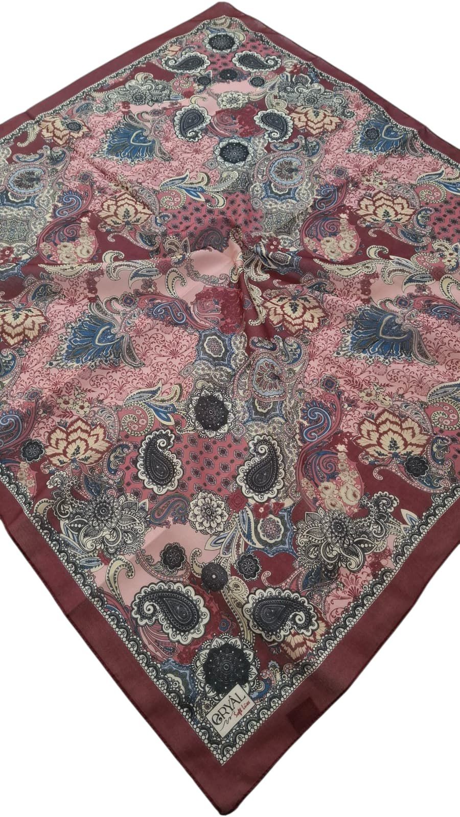 Eryal Lüx Soft Eşarp - Osmanlı Deseni - 01
