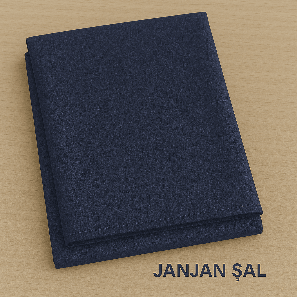 Eyfel Jan Jan Şal - Lacivert