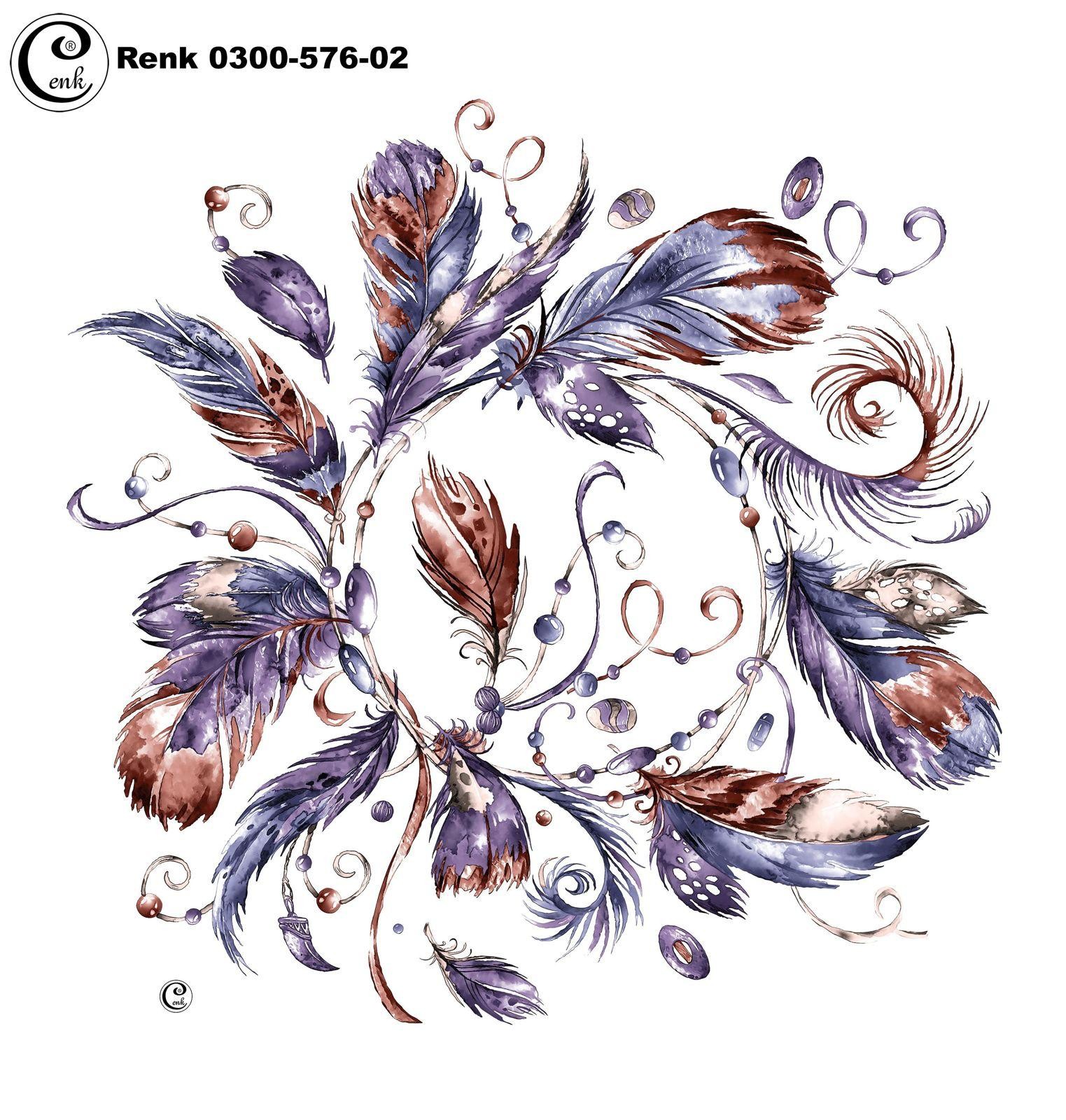 Cenk Desenli Yazma 576 - Renk No: 02