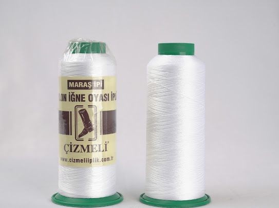 Çizmeli Maraş İpi 100 Gram - Beyaz / No:2