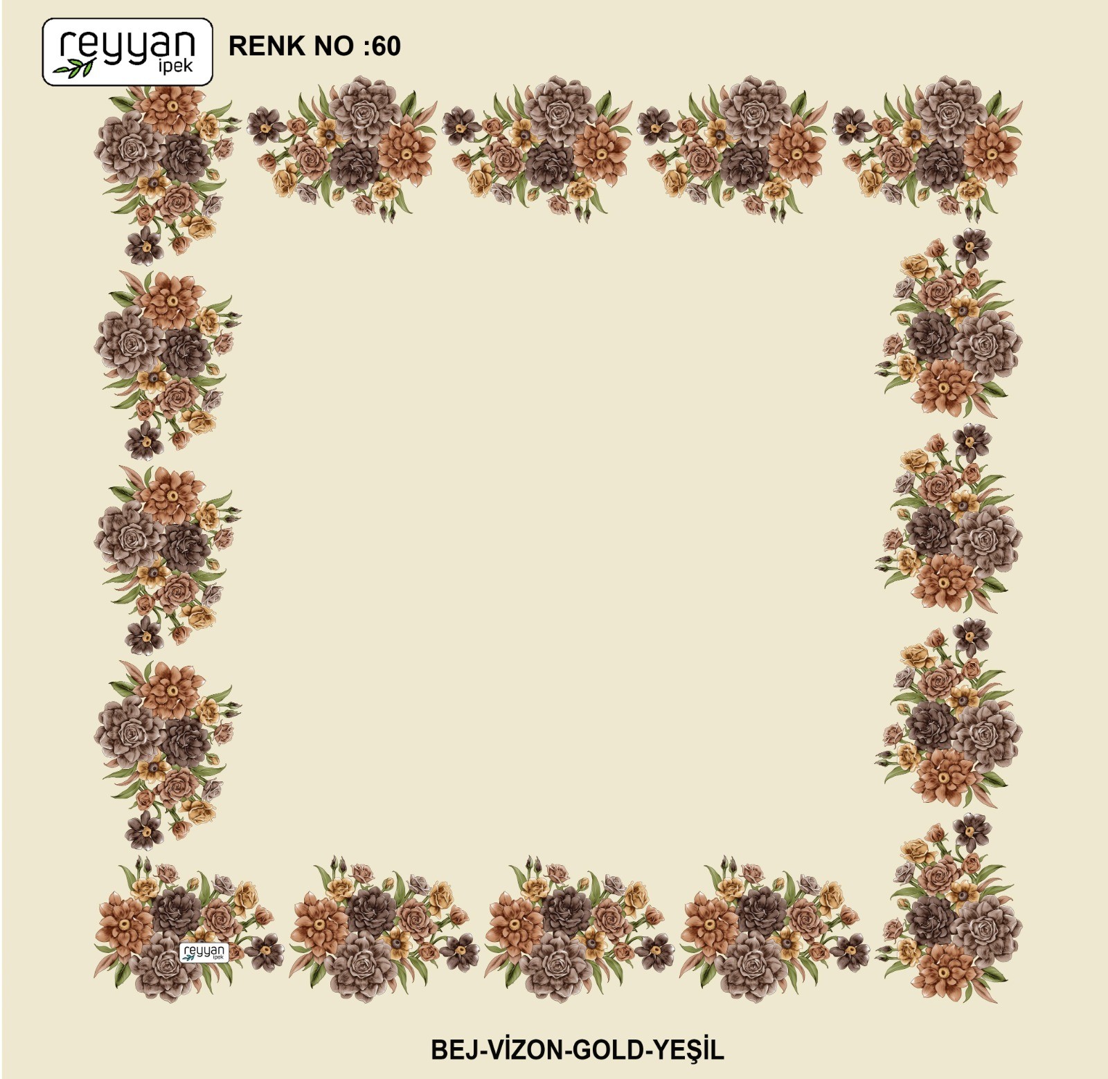 Reyyan İçi Boş Yazma - Renk No : 60