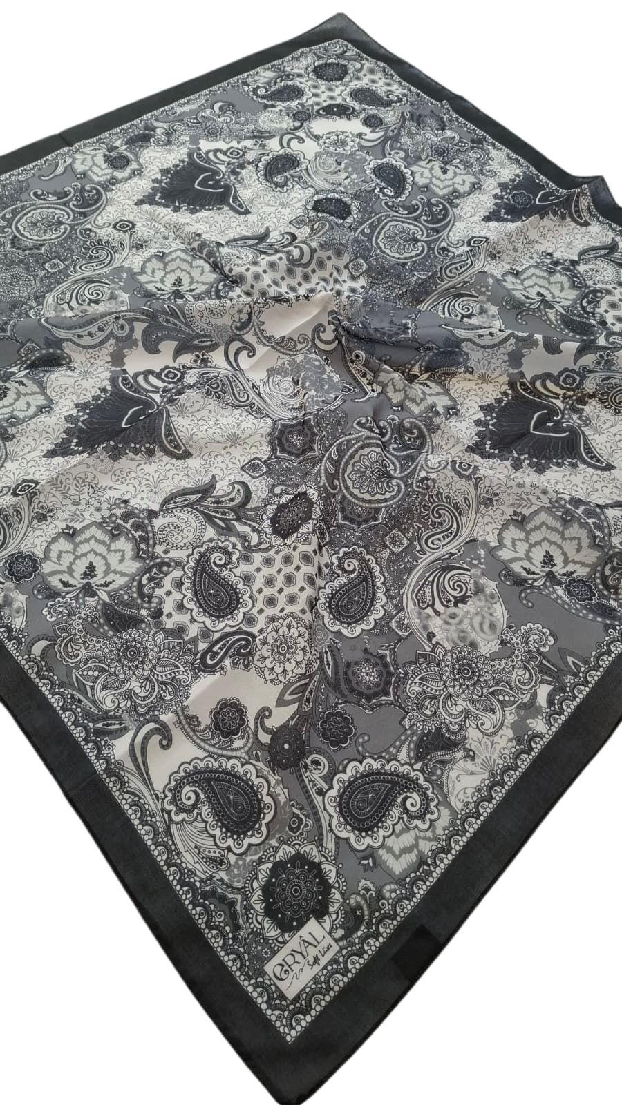Eryal Lüx Soft Eşarp - Osmanlı Deseni - 05