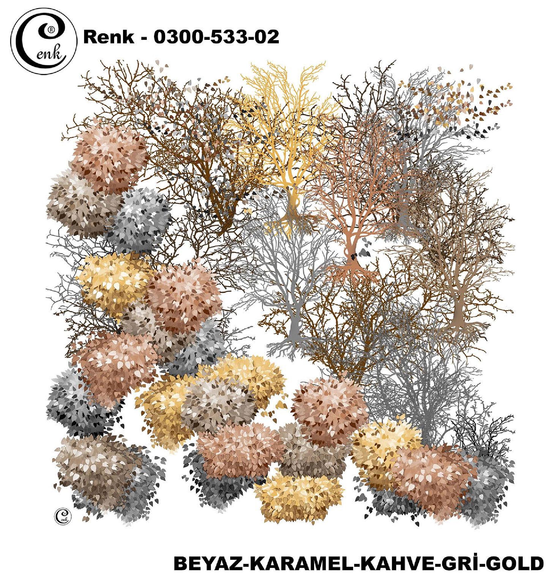 Cenk Desenli Yazma 533 - 533-02