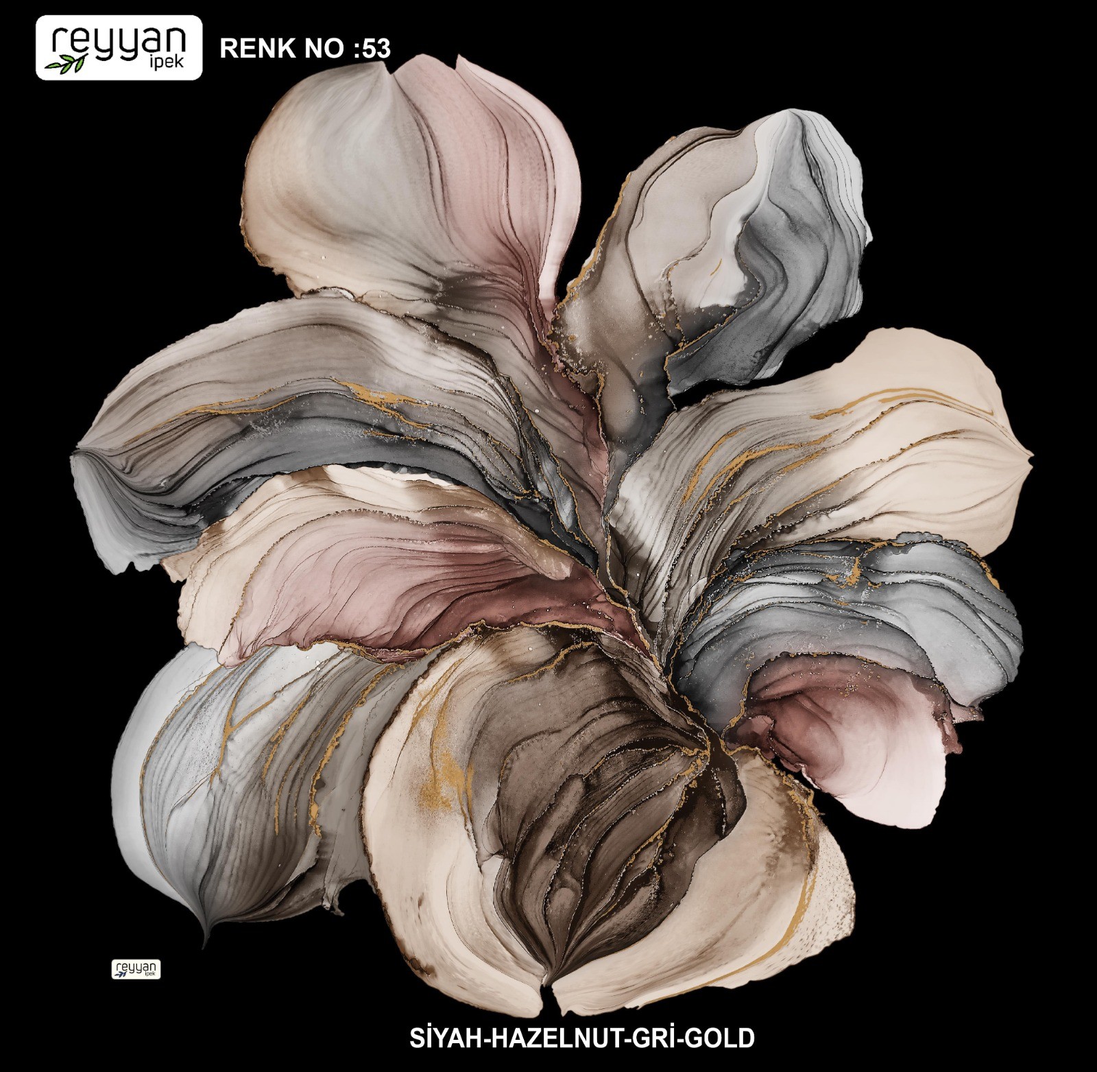 Reyyan Desenli Yazma *70 - Renk No: 53