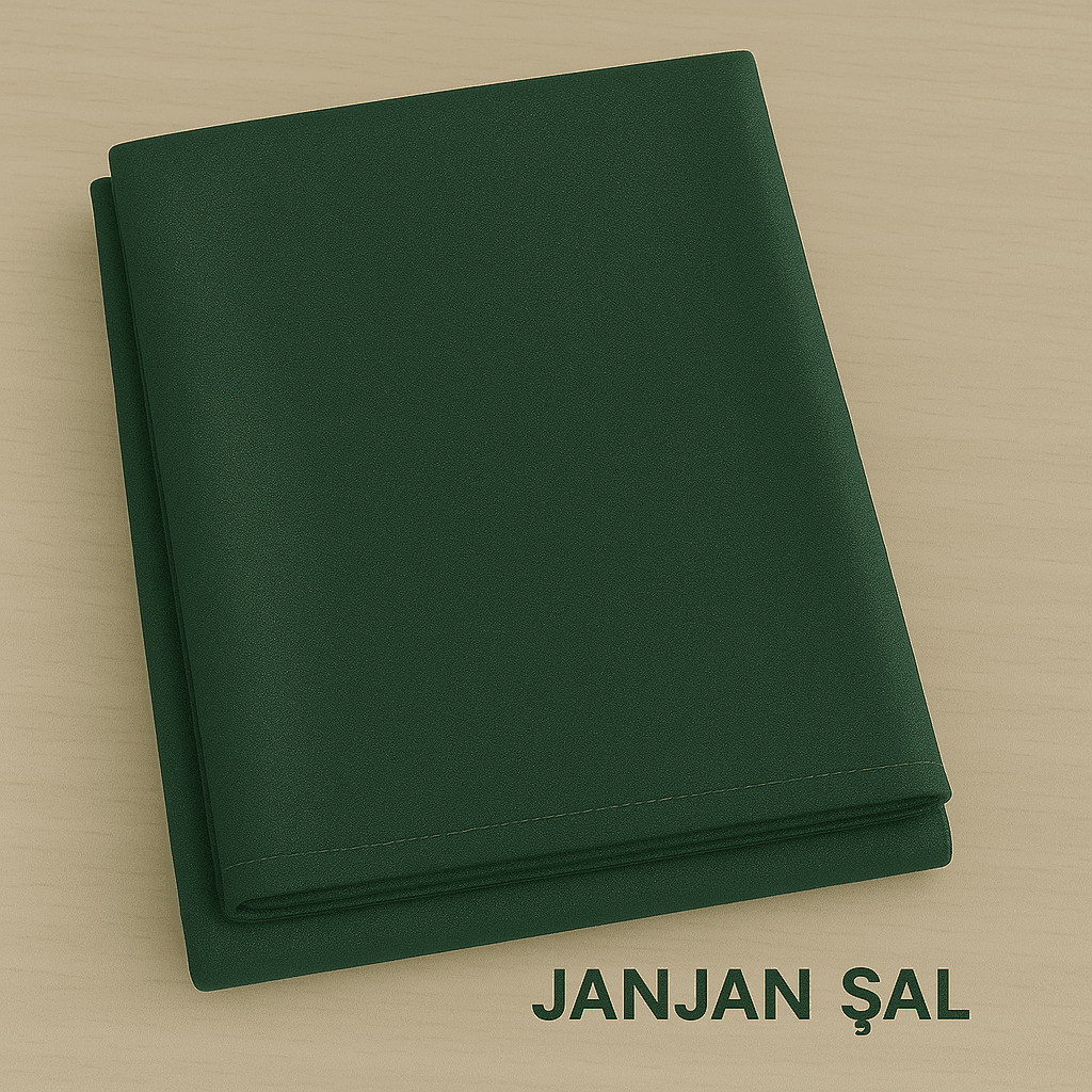 Eyfel Jan Jan Şal - Zümrüt