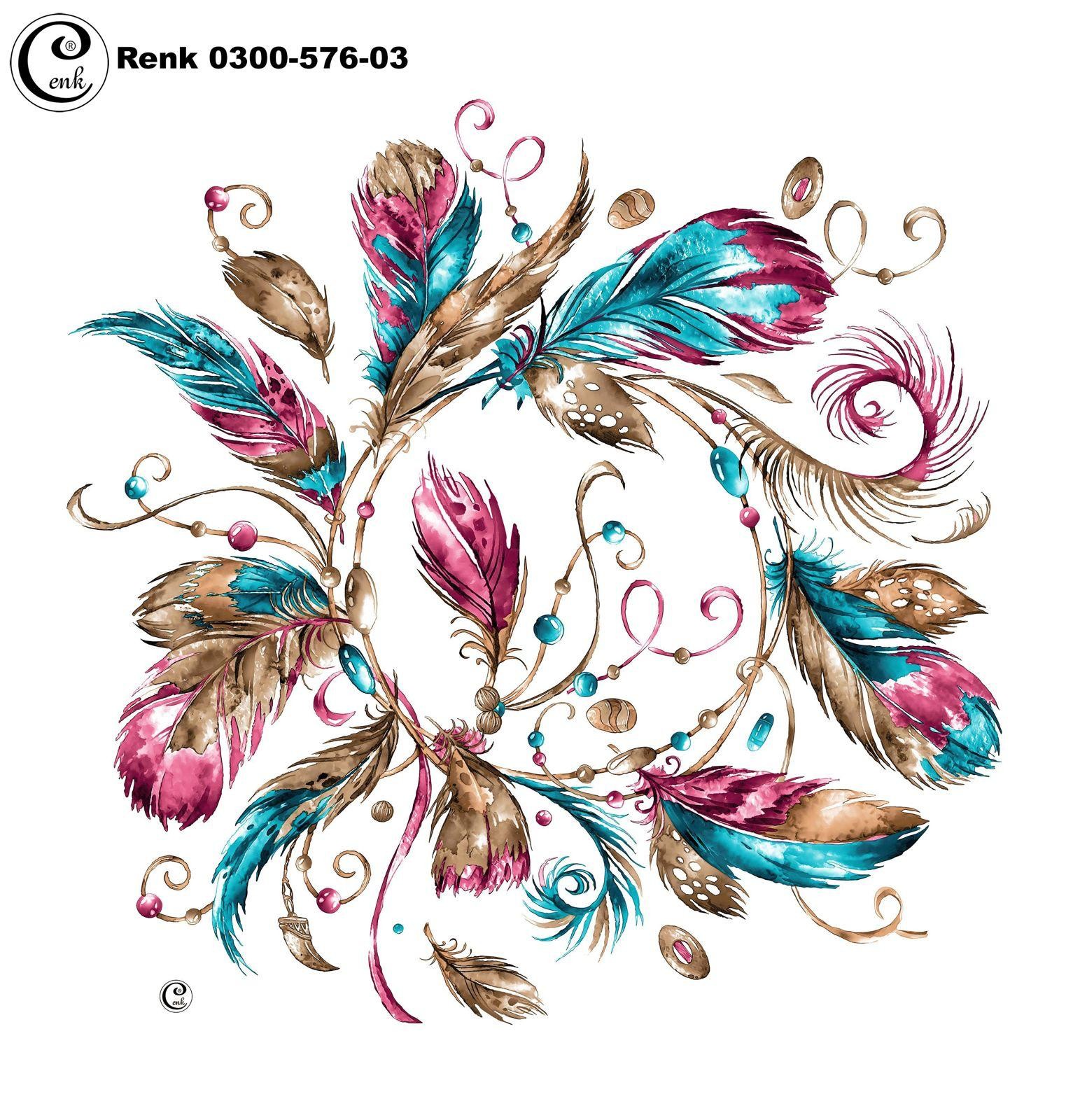 Cenk Desenli Yazma 576 - Renk No: 03