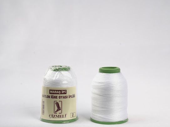 Çizmeli Maraş İpi 20 Gram - Beyaz / No:2