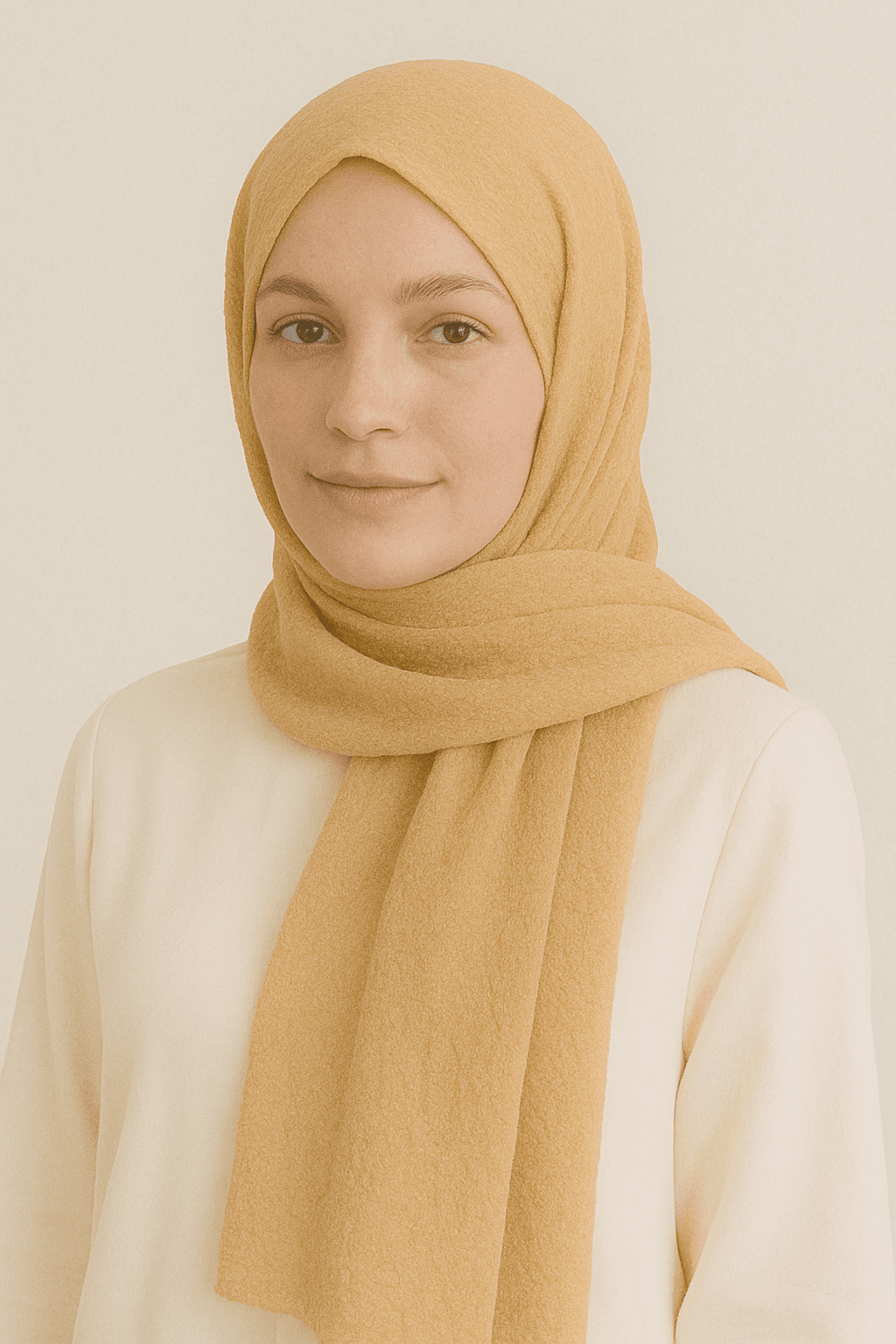 Eyfel Soft Krinkıl Şal - Gün Işığı