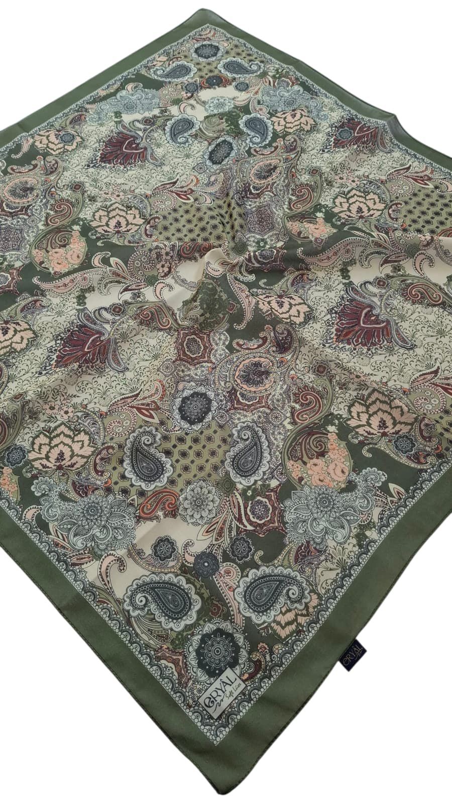 Eryal Lüx Soft Eşarp - Osmanlı Deseni - 06