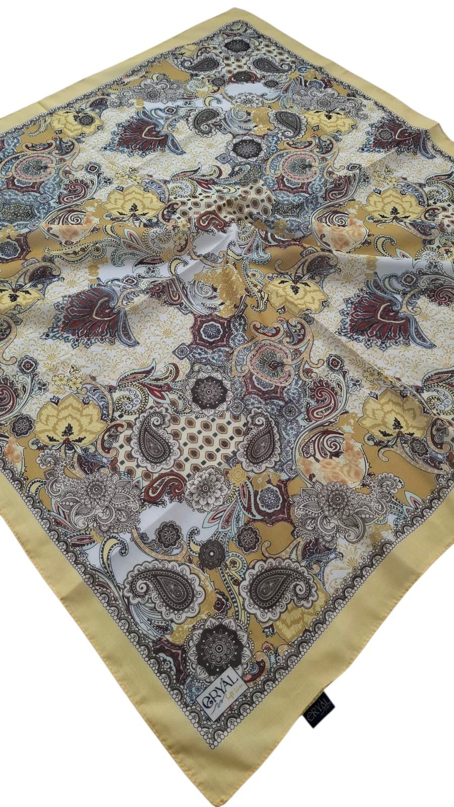 Eryal Lüx Soft Eşarp - Osmanlı Deseni - 08