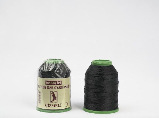 Çizmeli Maraş İpi 20 Gram - Siyah / No:3
