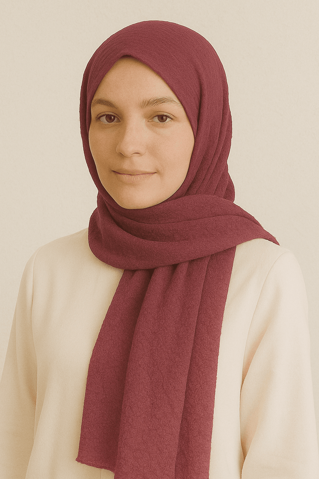 Eyfel Soft Krinkıl Şal - Güvez