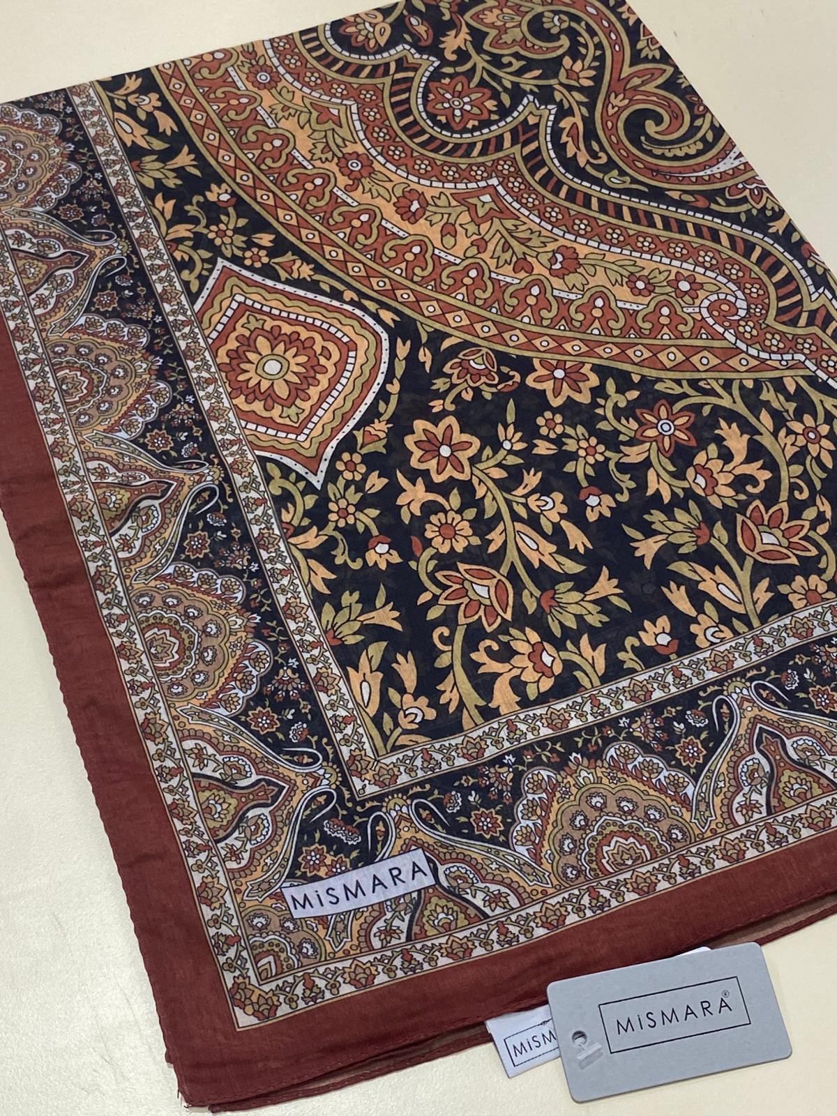 Mismara Pamuk İpek Şal - Azura - 06