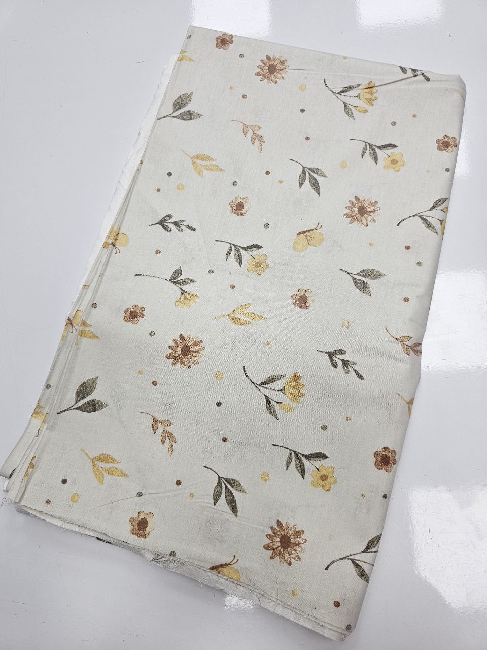 Desenli Nevresimlik Poplin Kumaş