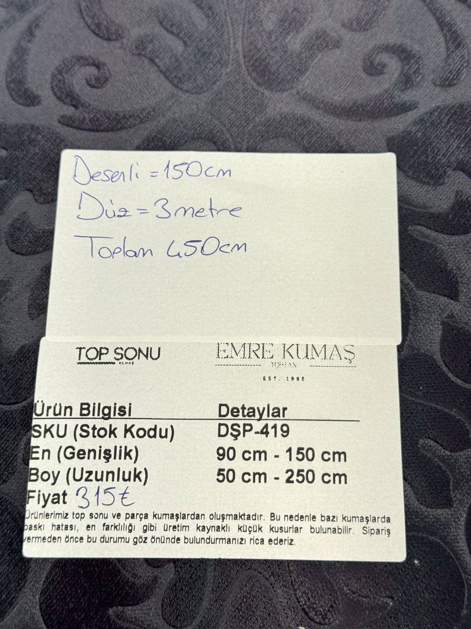 Kadife Döşemelik Kumaş - Döşemelik Paket Kumaş