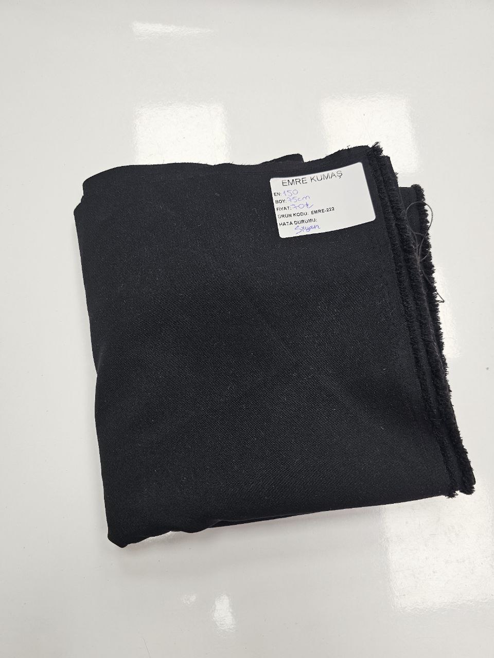 Black Color Crepe Fabric for Clothing