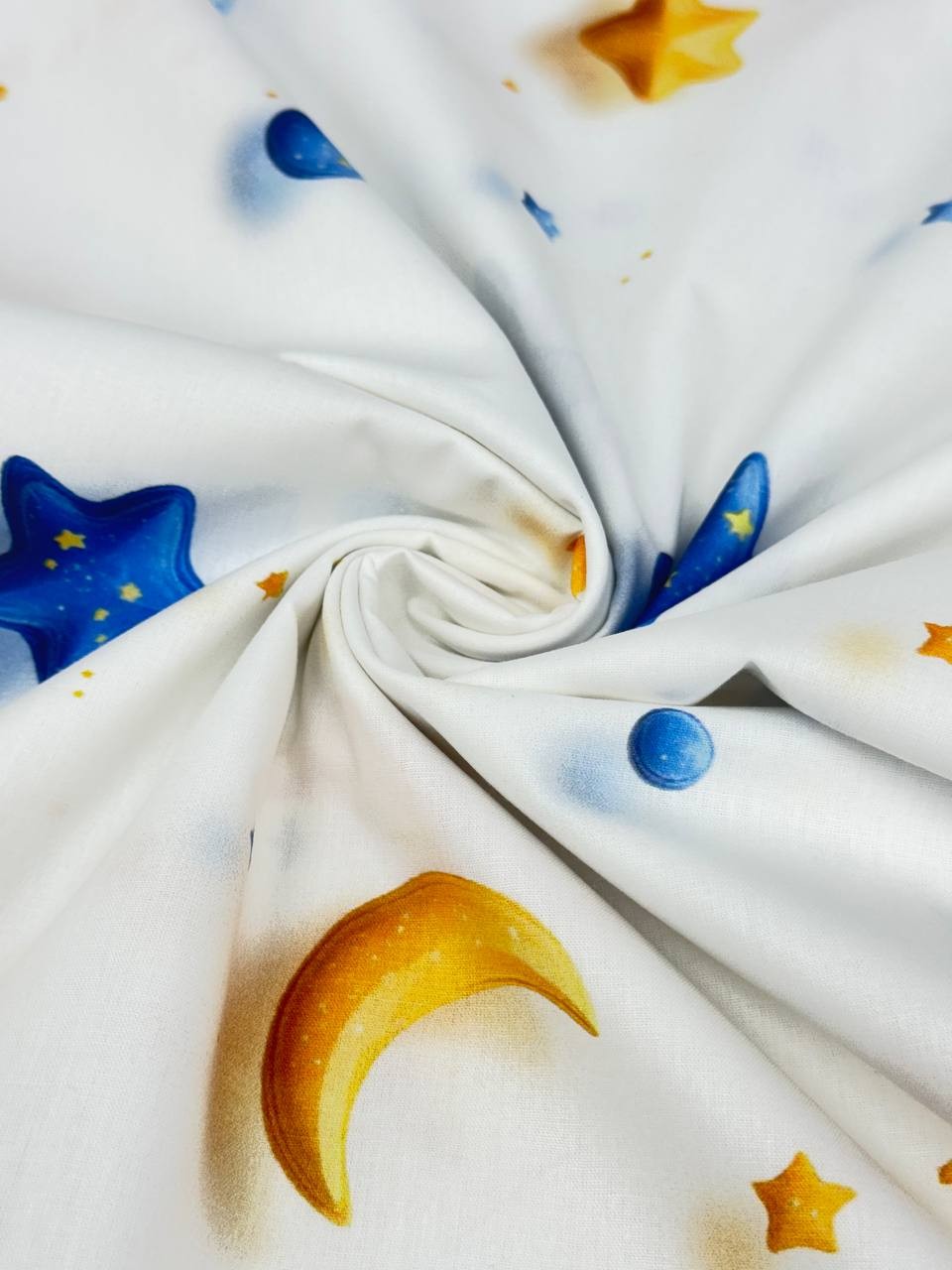 Dijital Baskı Desenli Nevresimlik Poplin Kumaş