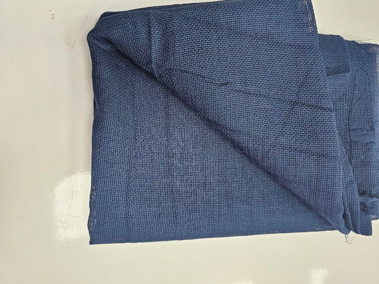 Lacivert Simsiz Linen Kumaş