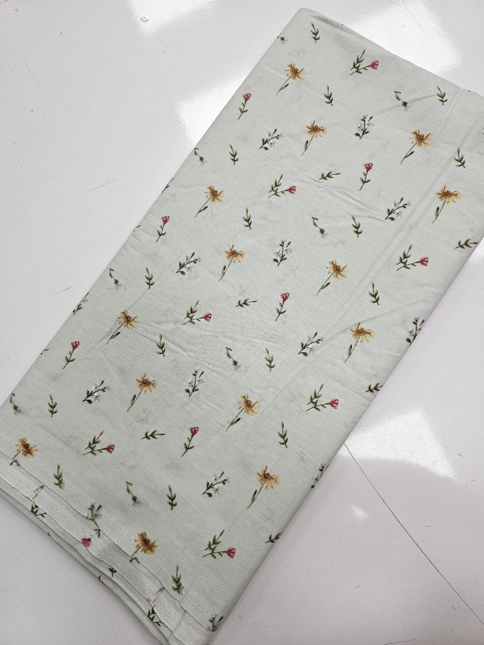 Desenli Nevresimlik Poplin Kumaş