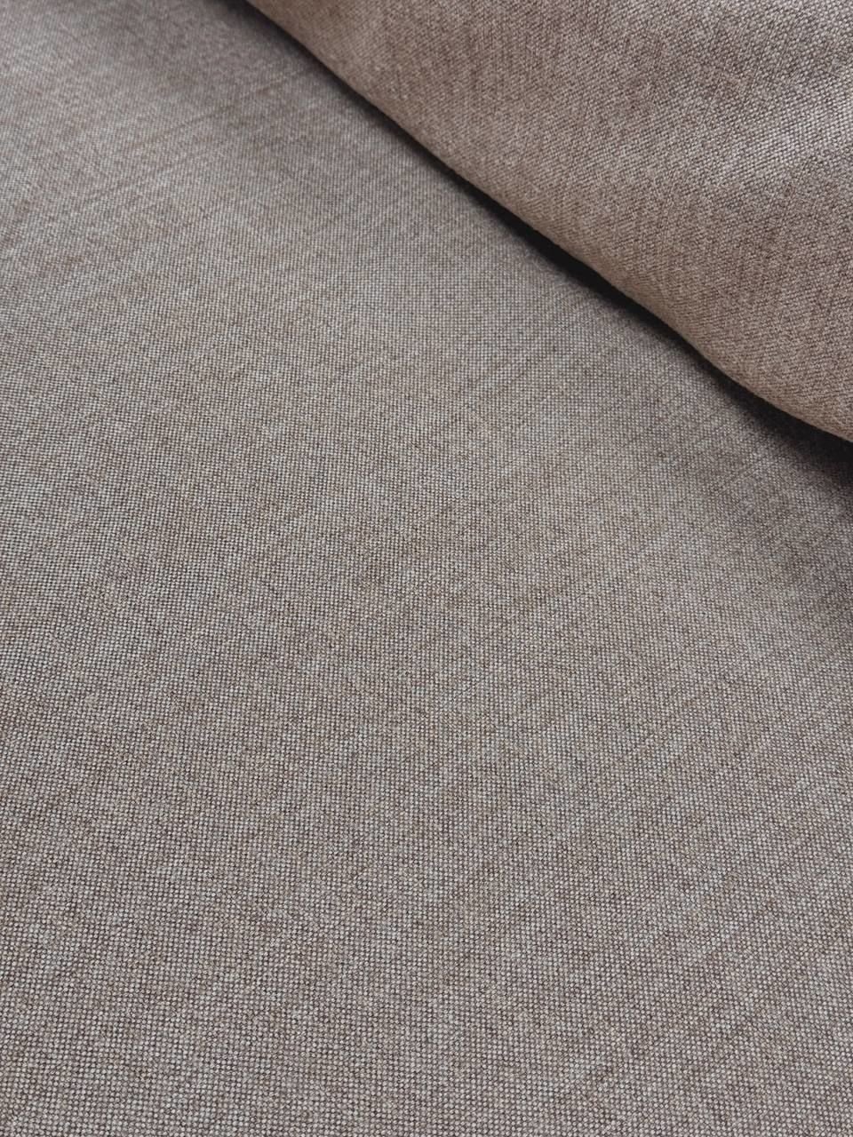 Milky Coffee Linen Upholstery Fabric