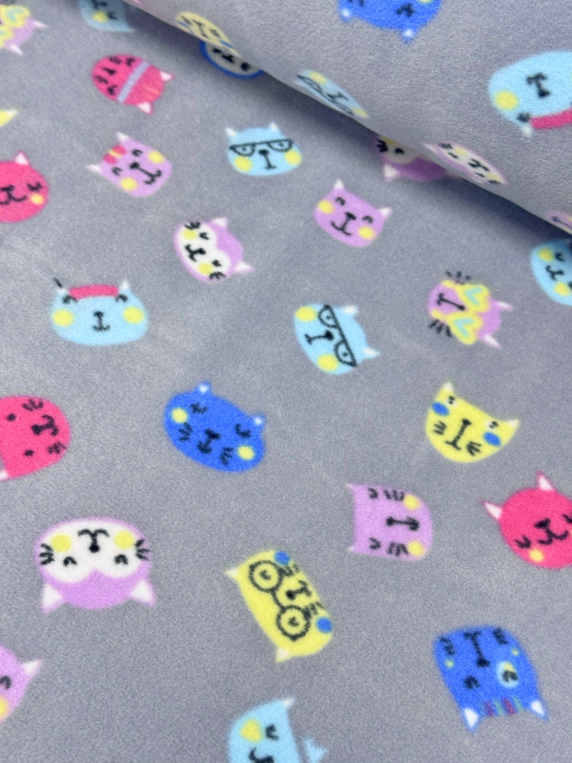 Patterned Polar Fleece Fabric