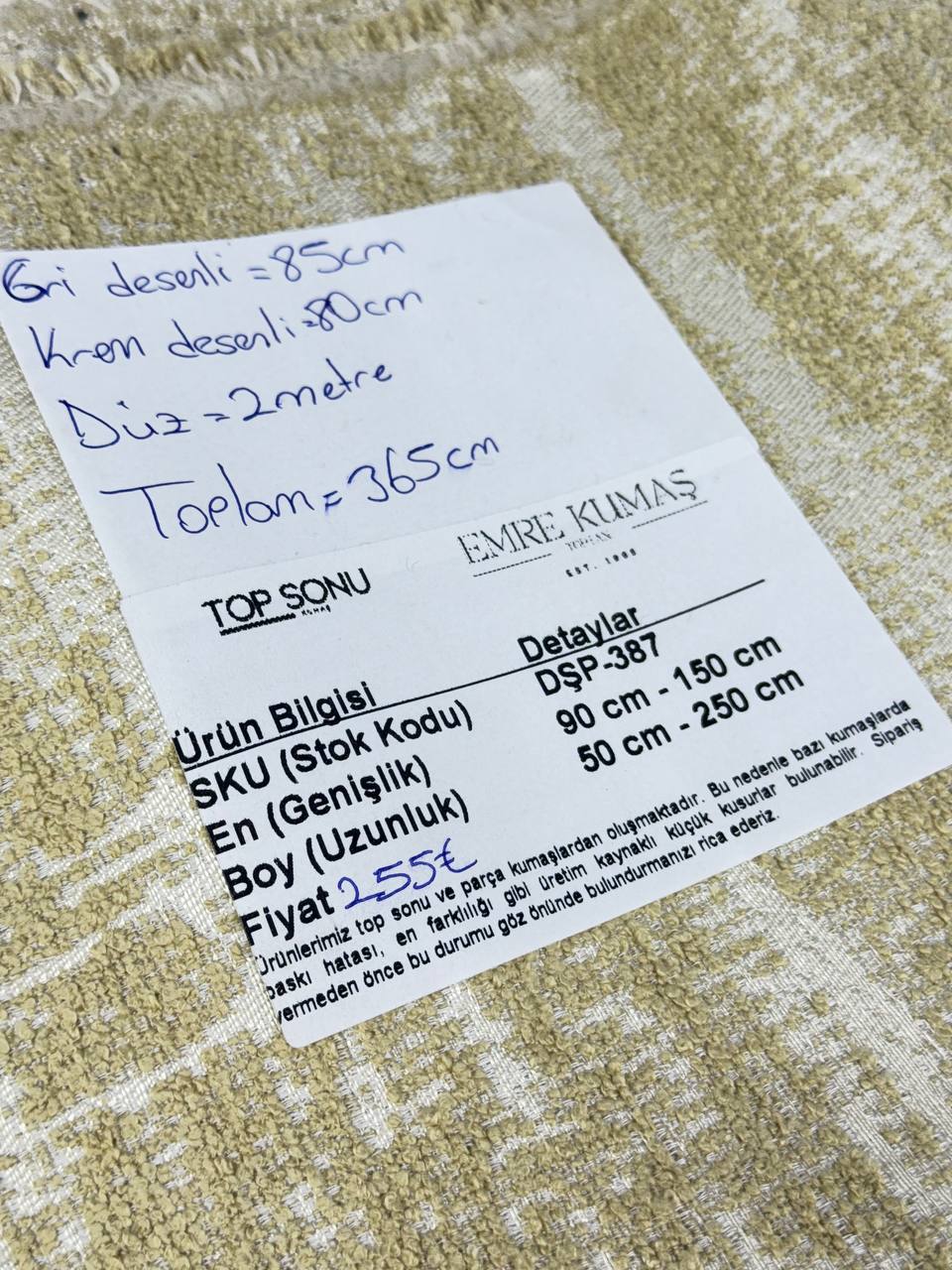 Kadife Döşemelik Kumaş - Döşemelik Paket Kumaş