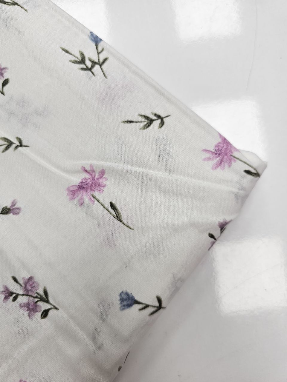 Desenli Nevresimlik Poplin Kumaş