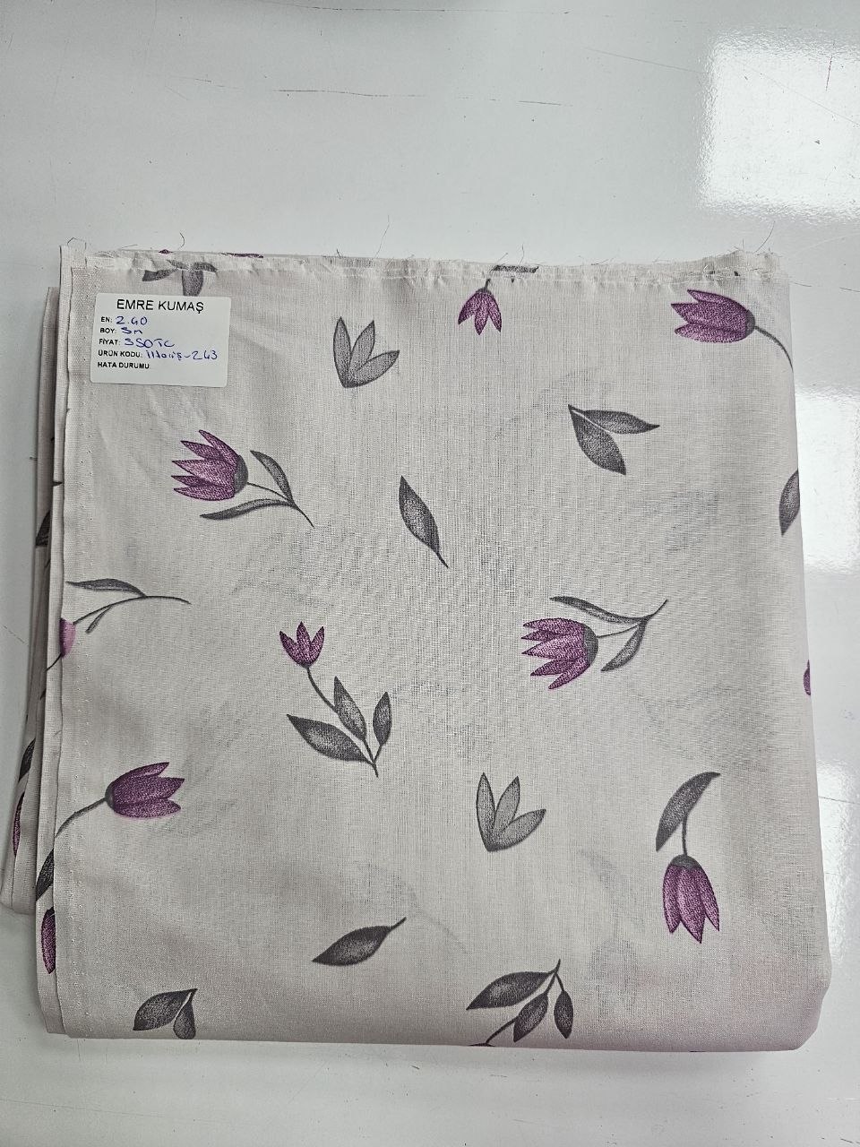 Desenli Nevresimlik Poplin Kumaş