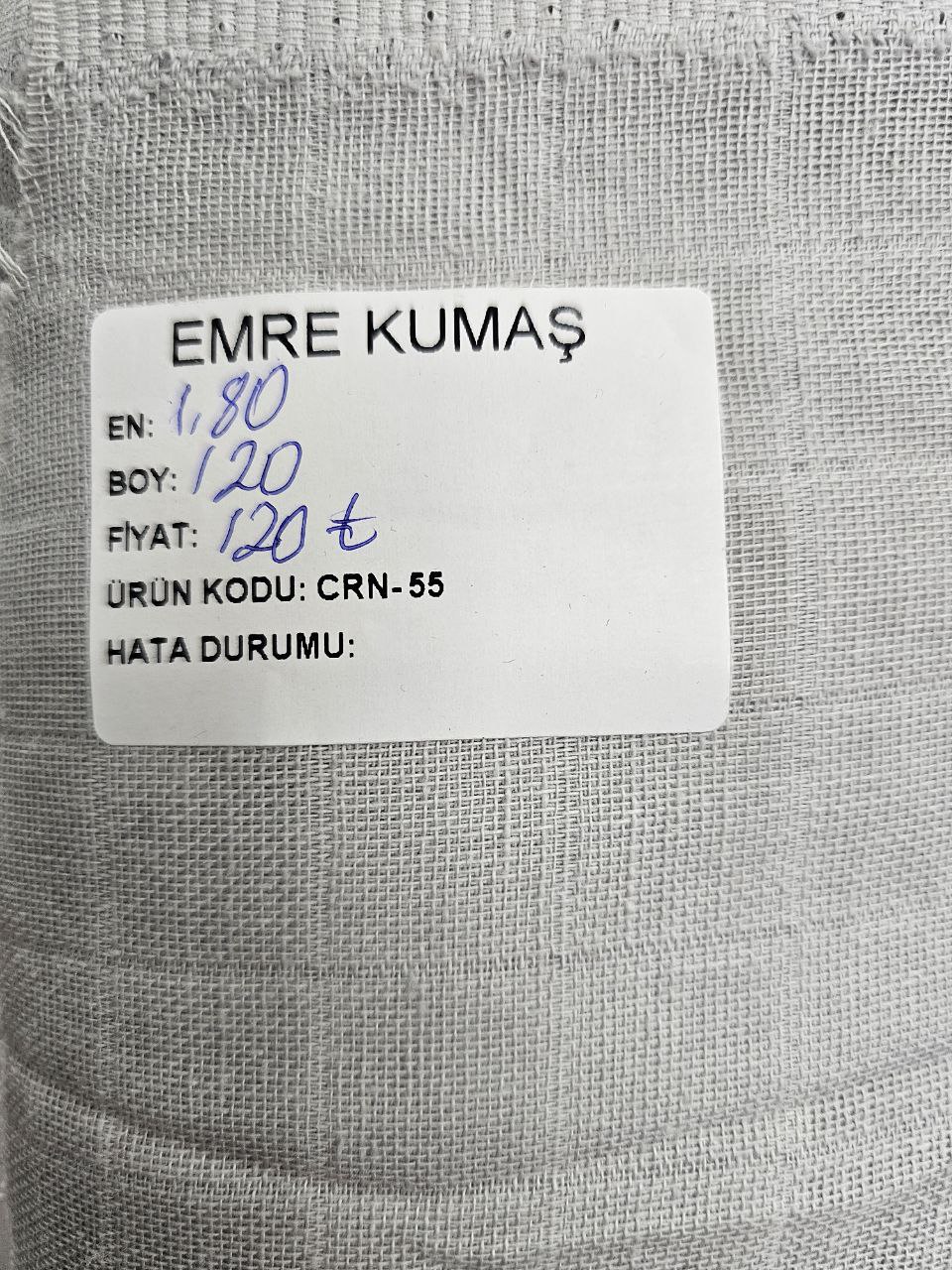 Düz Renk Müslin Kumaş