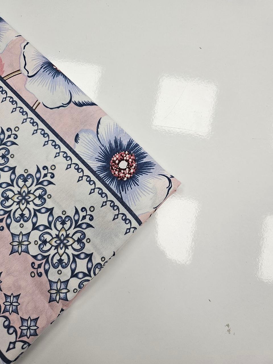 Karışık Desenli Nevresimlik Poplin Kumaş