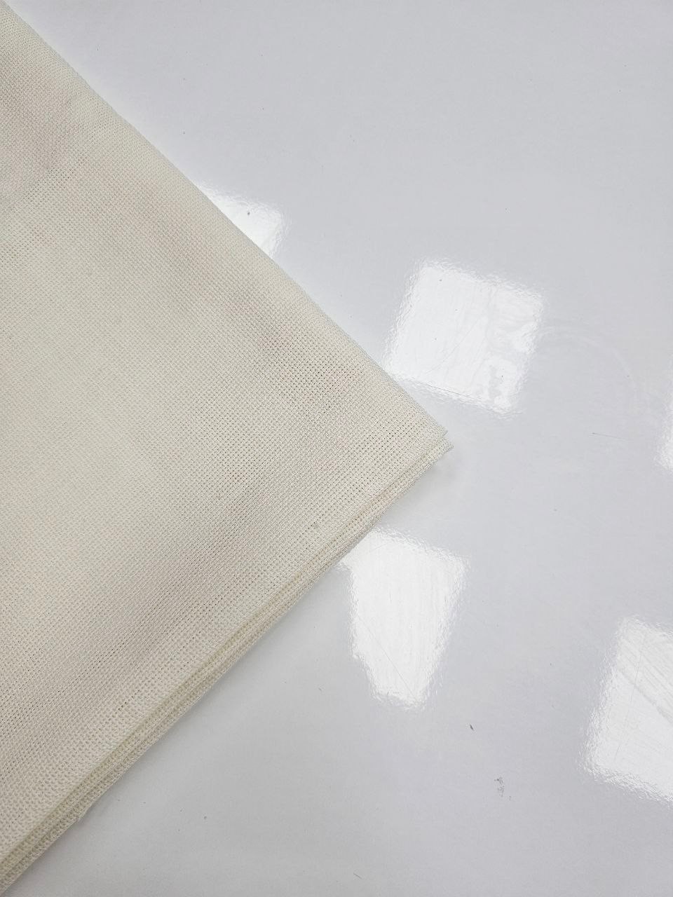 Krem Renk Simsiz Linen Kumaş