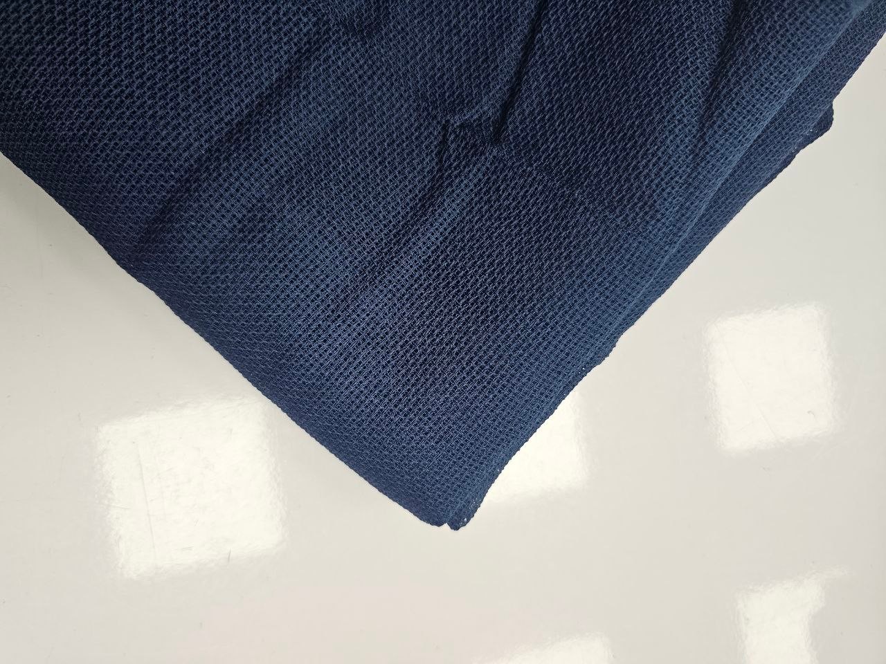 Lacivert Simsiz Linen Kumaş
