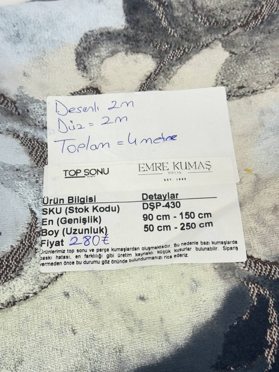 Kadife Döşemelik Kumaş - Döşemelik Paket Kumaş