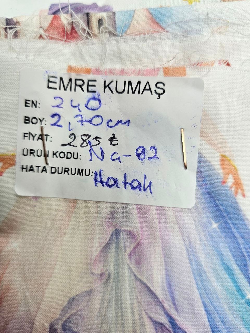 Prenses Desenli Nevresimlik Poplin Kumaş