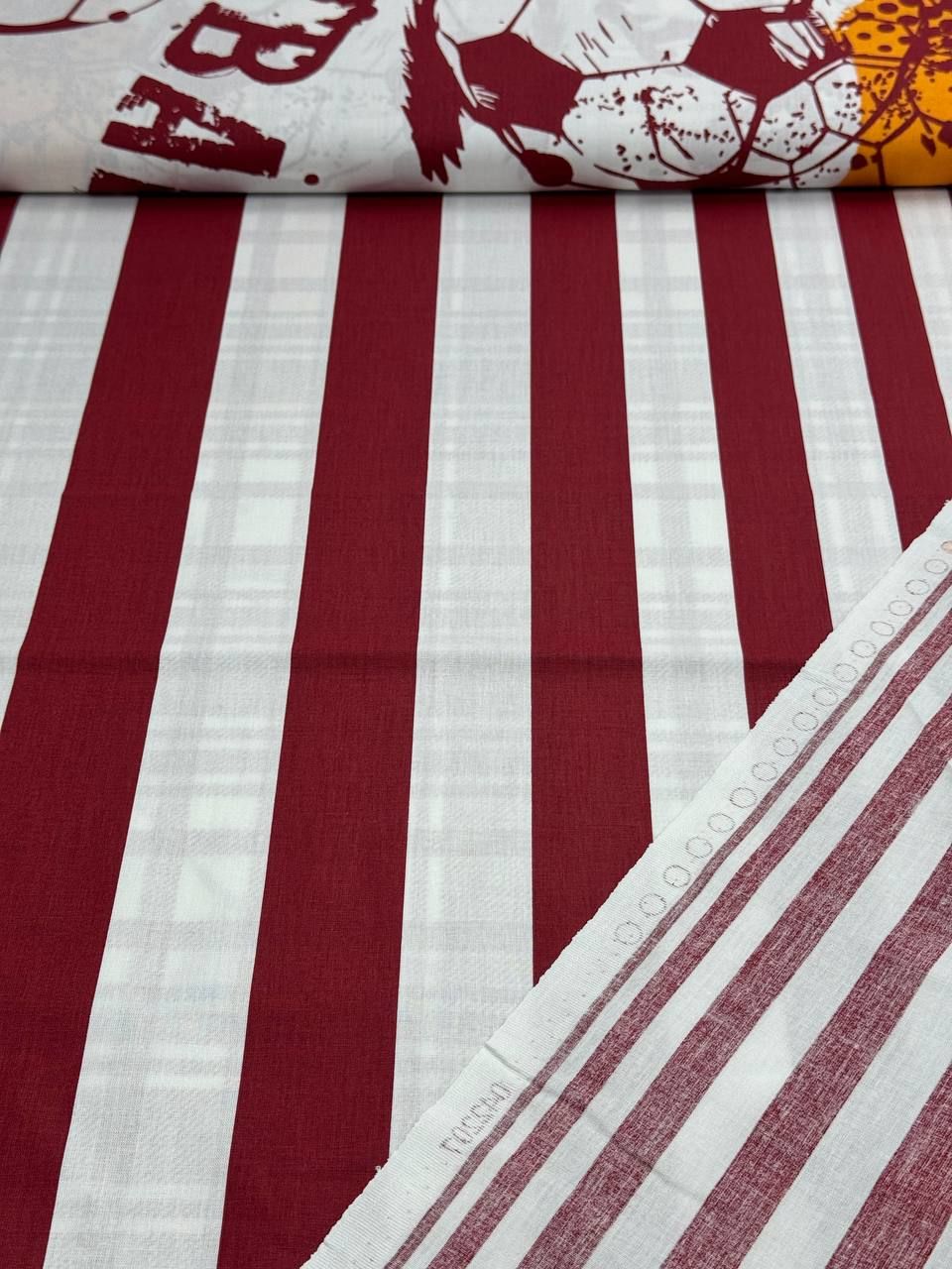 Premier Galatasaray Temalı Nevresimlik Poplin Kumaş