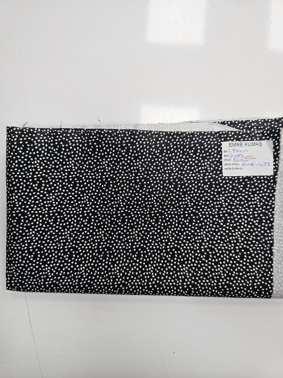 Mini Puantiye Desenli Giyimlik Poplin Kumaş