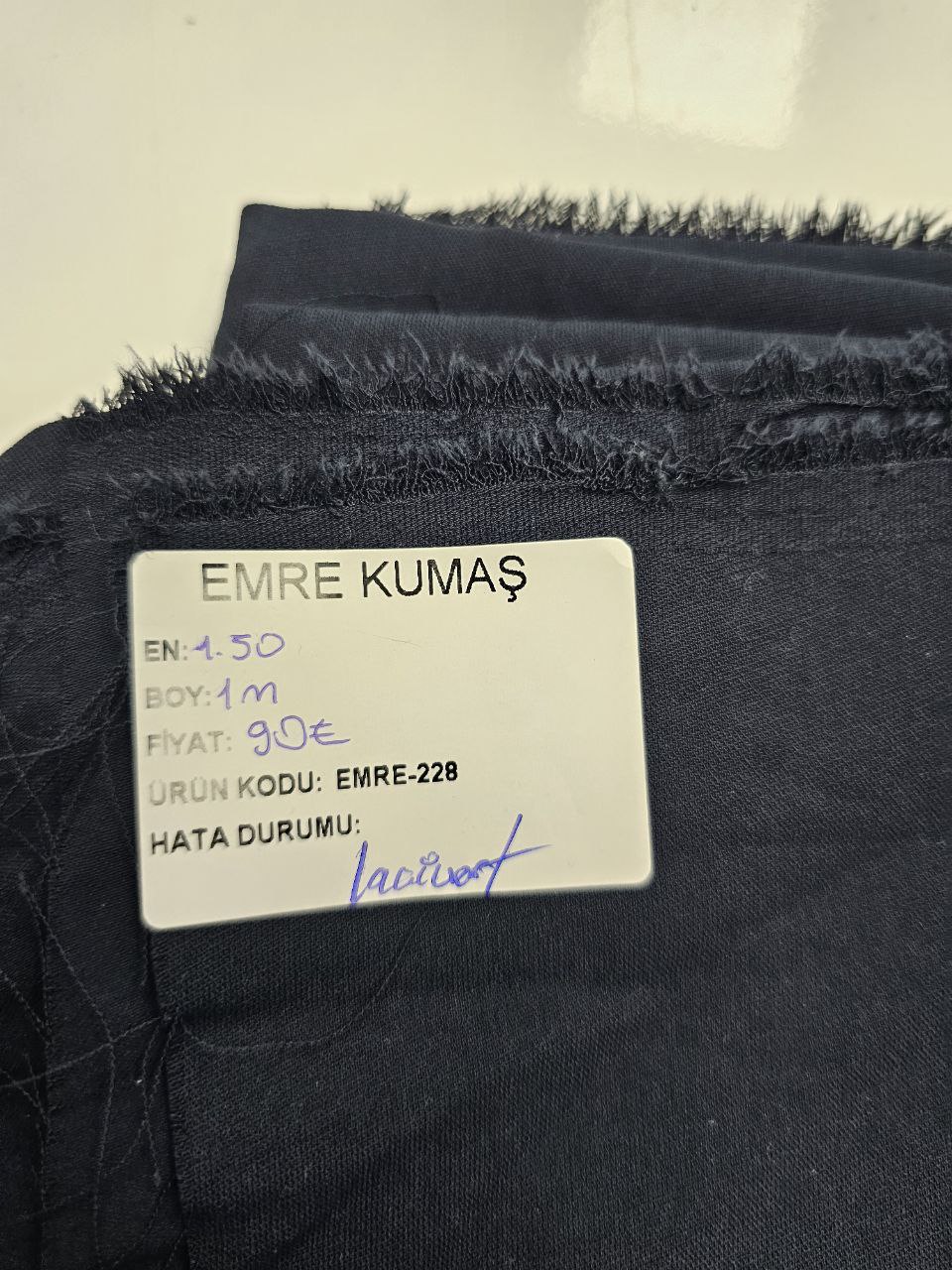 Navy Blue Color Crepe Fabric for Clothing