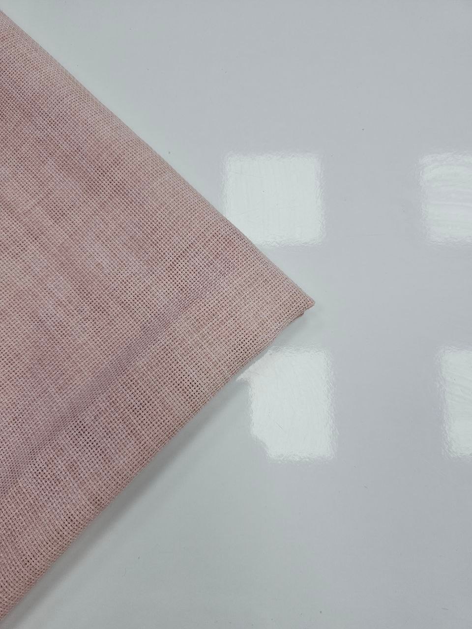 Pudra Renk Simsiz Linen Kumaş