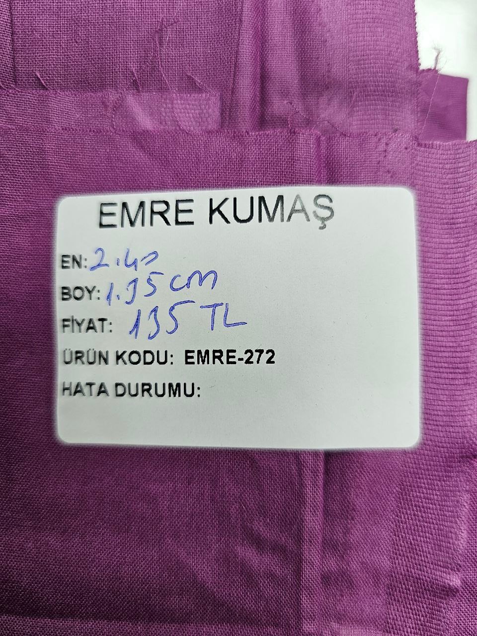 Mürdüm Renk Nevresimlik Poplin Kumaş