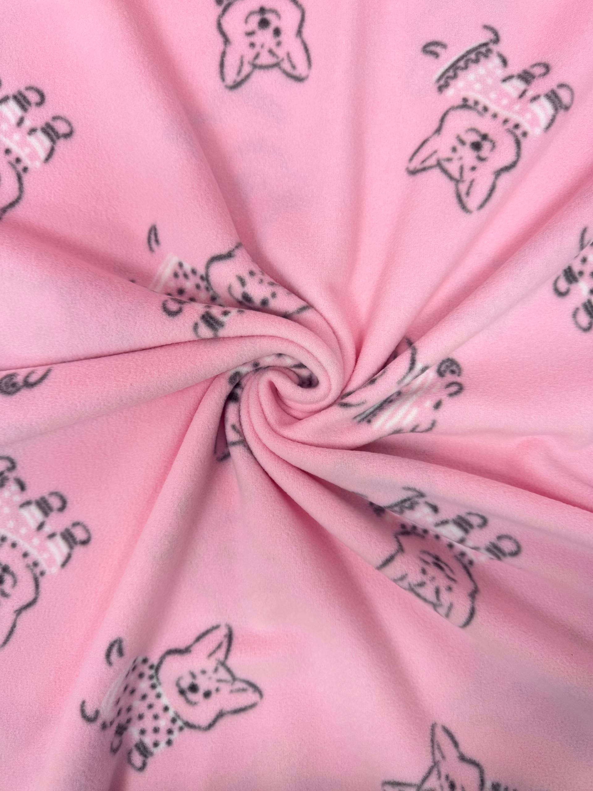 Patterned Polar Fleece Fabric