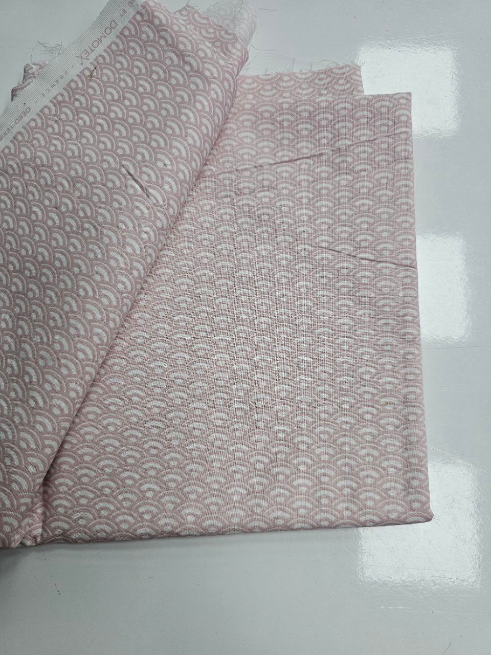 Giyimlik Pul Desenli Poplin Kumaş