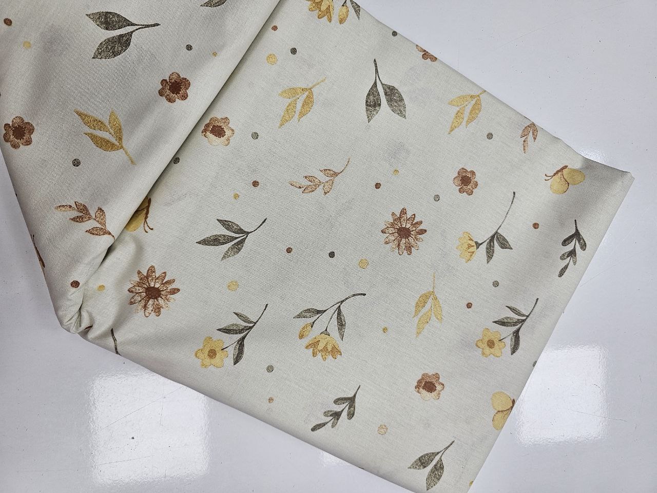 Desenli Nevresimlik Poplin Kumaş