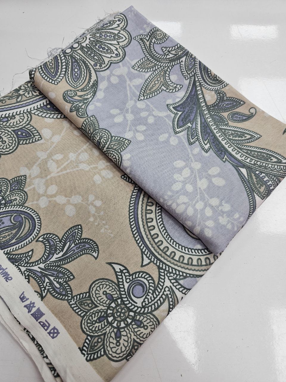 Desenli Nevresimlik Poplin Kumaş