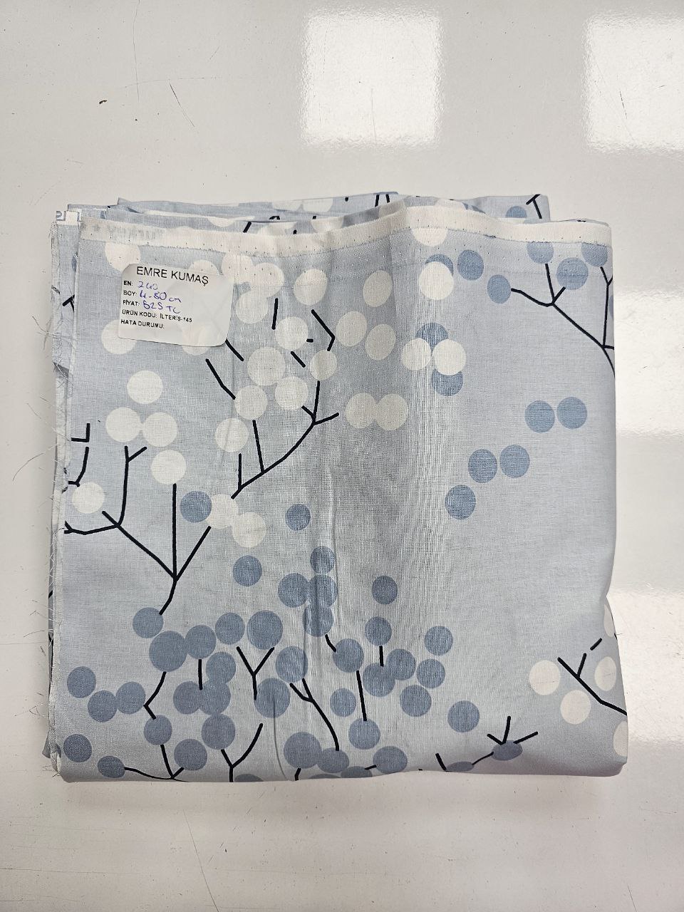 Desenli Nevresimlik Poplin Kumaş