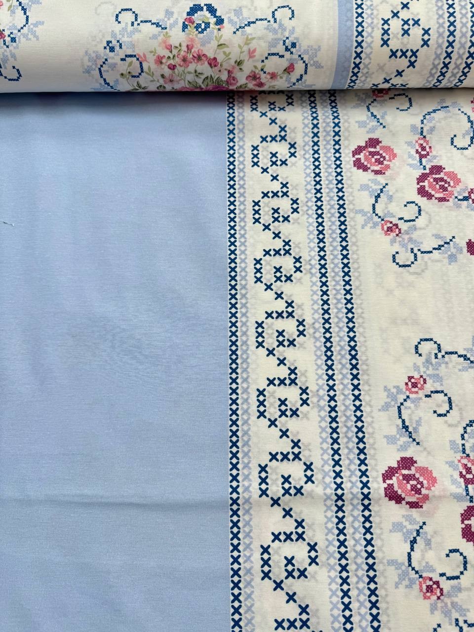 Pierre Cardin Desenli Nevresimlik Poplin Kumaş